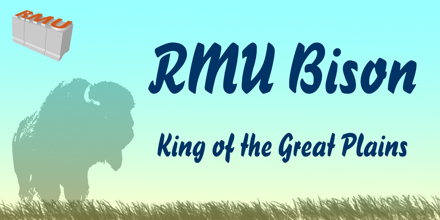 Schriftart RMU Bison